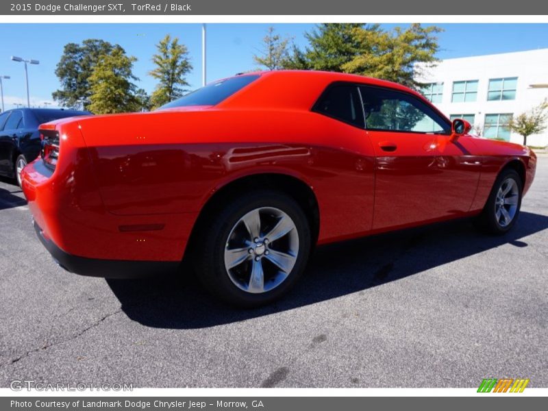 TorRed / Black 2015 Dodge Challenger SXT