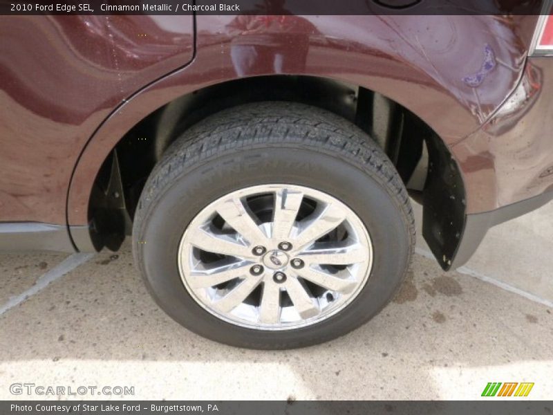 Cinnamon Metallic / Charcoal Black 2010 Ford Edge SEL