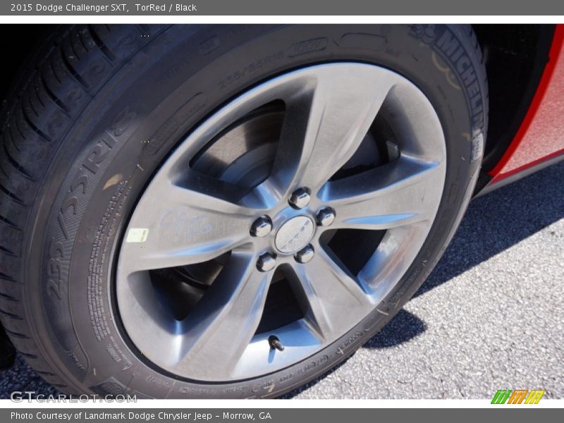 TorRed / Black 2015 Dodge Challenger SXT