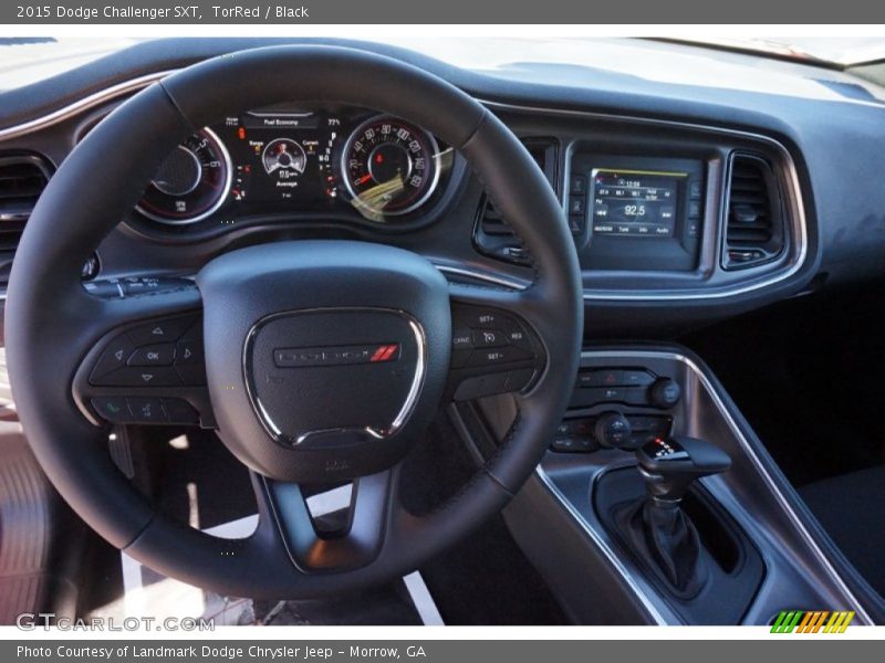TorRed / Black 2015 Dodge Challenger SXT