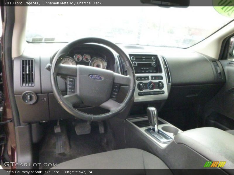 Cinnamon Metallic / Charcoal Black 2010 Ford Edge SEL