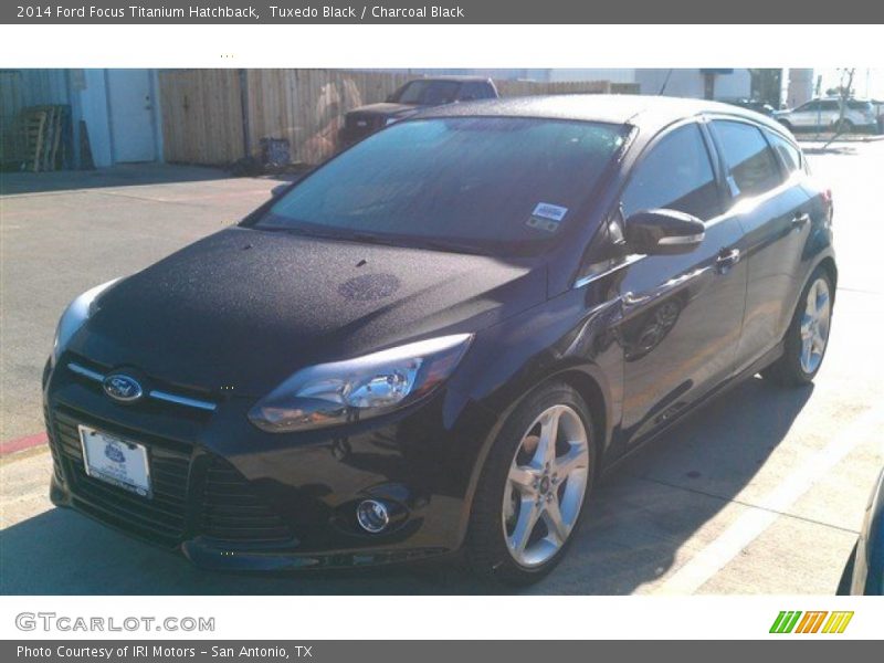Tuxedo Black / Charcoal Black 2014 Ford Focus Titanium Hatchback