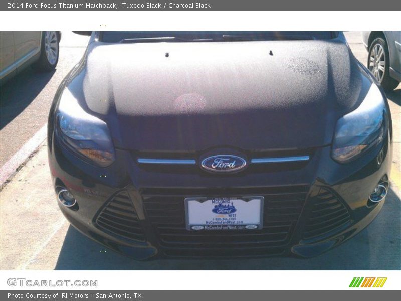 Tuxedo Black / Charcoal Black 2014 Ford Focus Titanium Hatchback