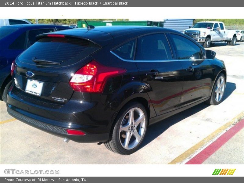 Tuxedo Black / Charcoal Black 2014 Ford Focus Titanium Hatchback