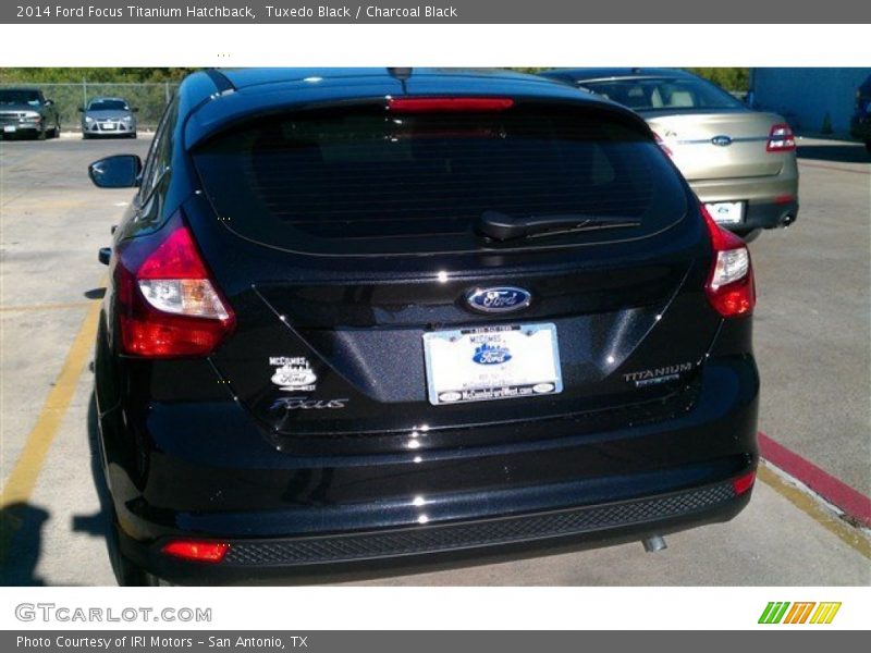 Tuxedo Black / Charcoal Black 2014 Ford Focus Titanium Hatchback
