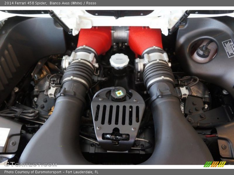  2014 458 Spider Engine - 4.5 Liter DI DOHC 32-Valve V8