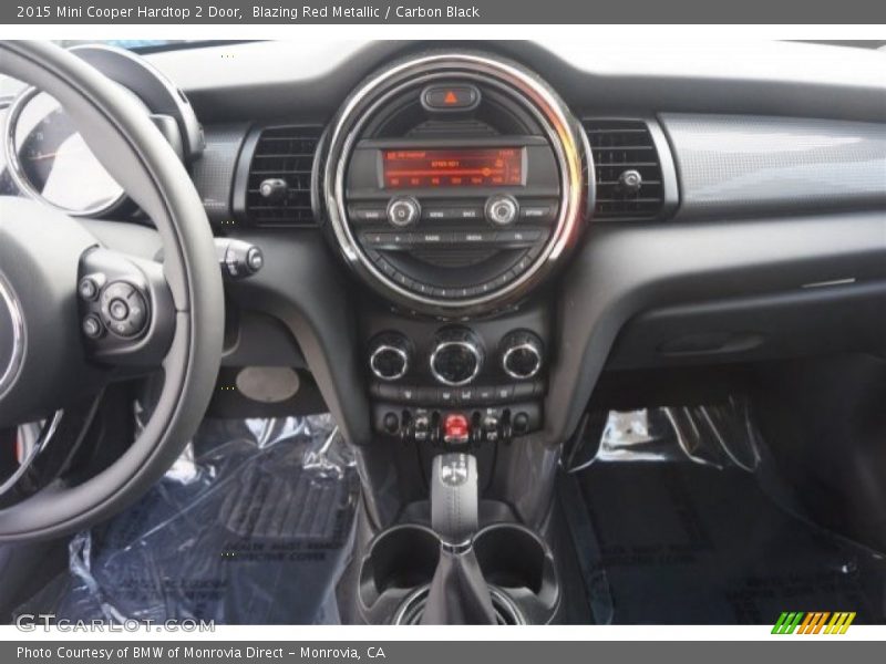 Blazing Red Metallic / Carbon Black 2015 Mini Cooper Hardtop 2 Door