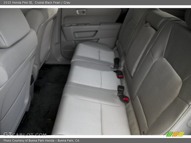 Crystal Black Pearl / Gray 2015 Honda Pilot SE
