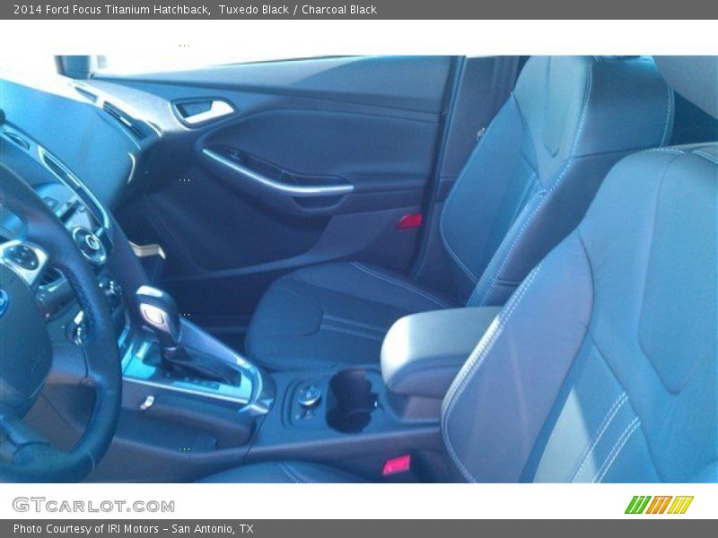 Tuxedo Black / Charcoal Black 2014 Ford Focus Titanium Hatchback