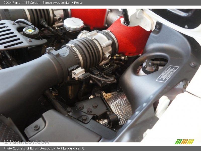  2014 458 Spider Engine - 4.5 Liter DI DOHC 32-Valve V8