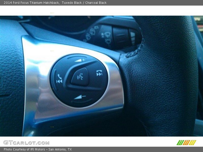 Tuxedo Black / Charcoal Black 2014 Ford Focus Titanium Hatchback