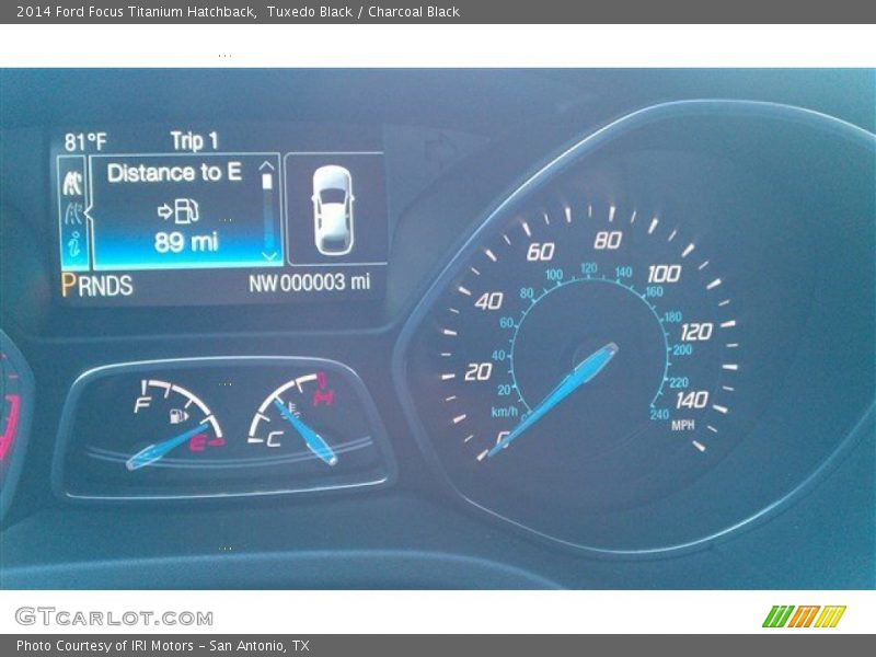 Tuxedo Black / Charcoal Black 2014 Ford Focus Titanium Hatchback