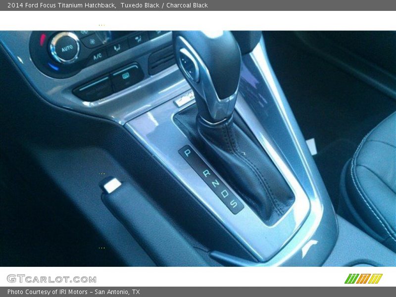 Tuxedo Black / Charcoal Black 2014 Ford Focus Titanium Hatchback