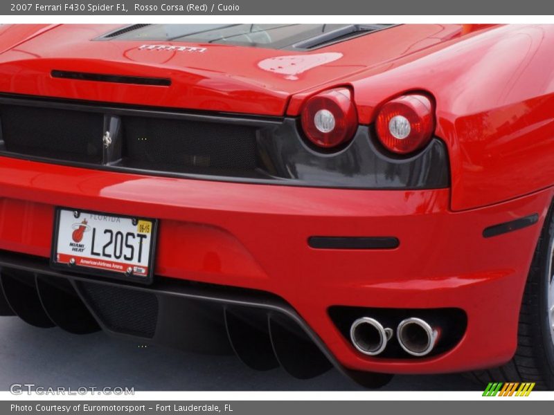 Rosso Corsa (Red) / Cuoio 2007 Ferrari F430 Spider F1