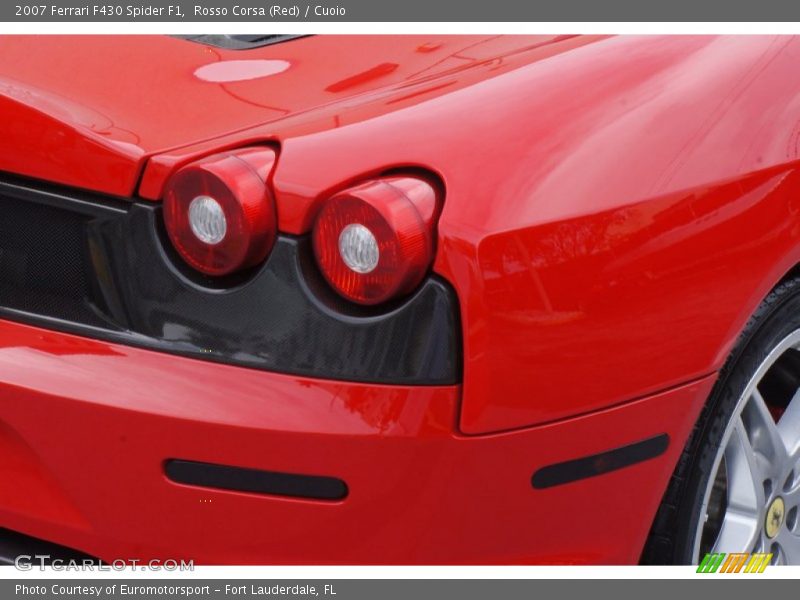 Rosso Corsa (Red) / Cuoio 2007 Ferrari F430 Spider F1