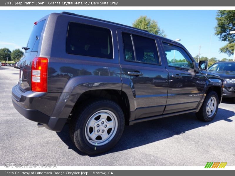 Granite Crystal Metallic / Dark Slate Gray 2015 Jeep Patriot Sport