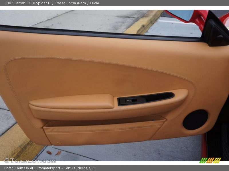 Rosso Corsa (Red) / Cuoio 2007 Ferrari F430 Spider F1
