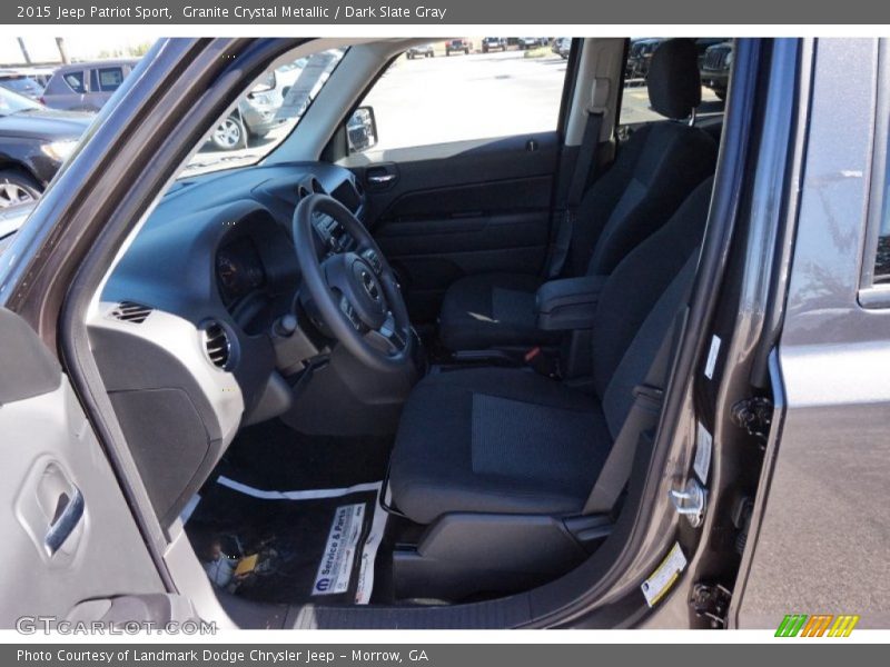 Granite Crystal Metallic / Dark Slate Gray 2015 Jeep Patriot Sport