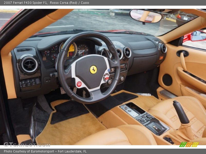  2007 F430 Spider F1 Cuoio Interior
