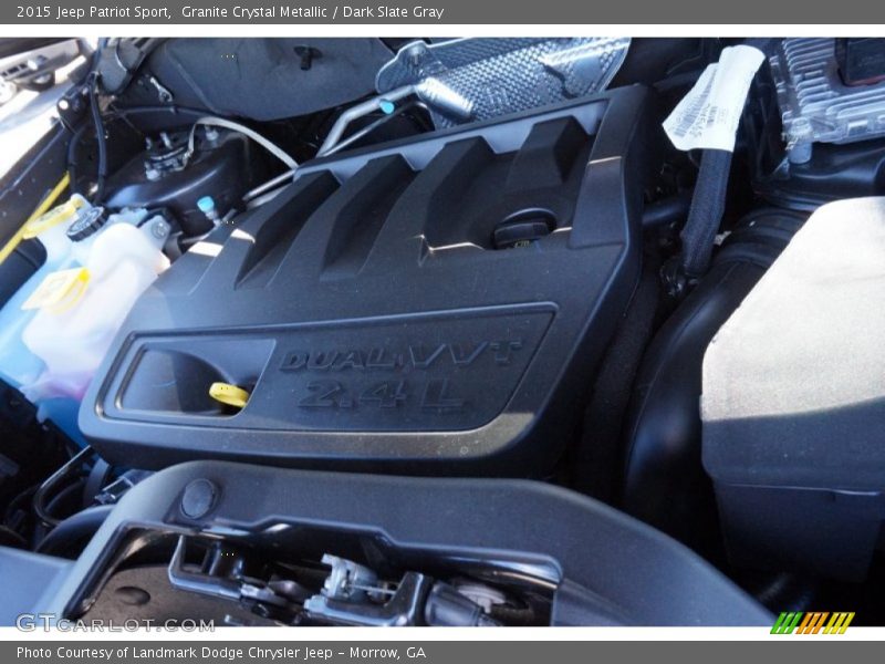 Granite Crystal Metallic / Dark Slate Gray 2015 Jeep Patriot Sport