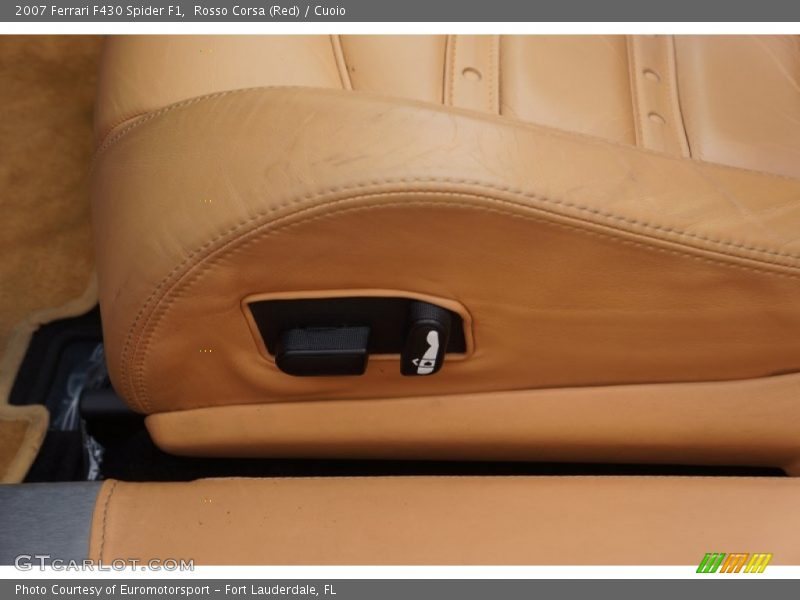 Rosso Corsa (Red) / Cuoio 2007 Ferrari F430 Spider F1