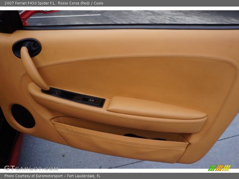 Rosso Corsa (Red) / Cuoio 2007 Ferrari F430 Spider F1