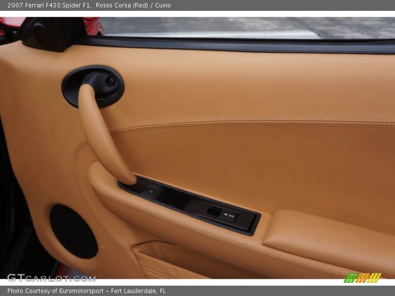 Rosso Corsa (Red) / Cuoio 2007 Ferrari F430 Spider F1
