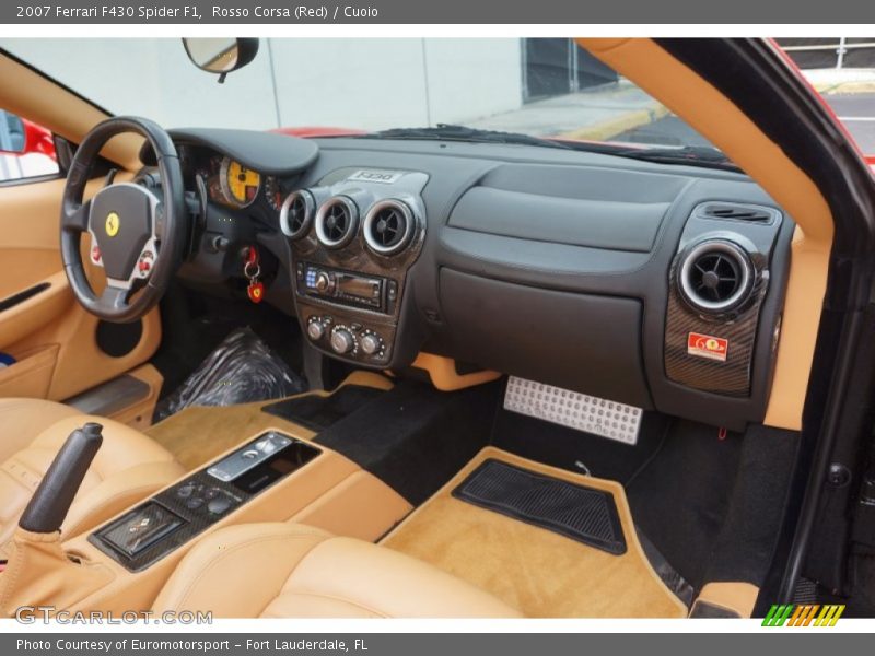 Dashboard of 2007 F430 Spider F1