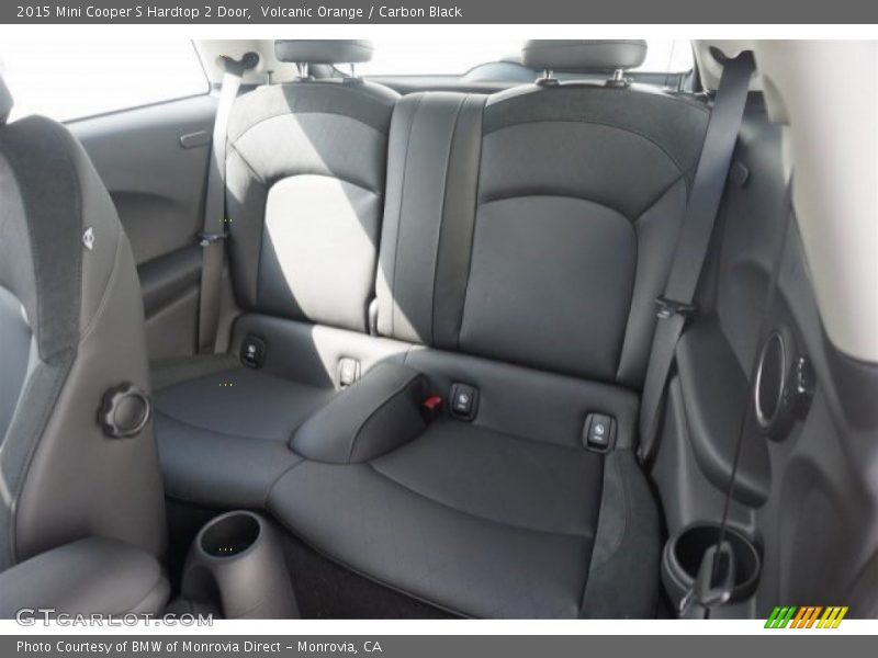 Rear Seat of 2015 Cooper S Hardtop 2 Door