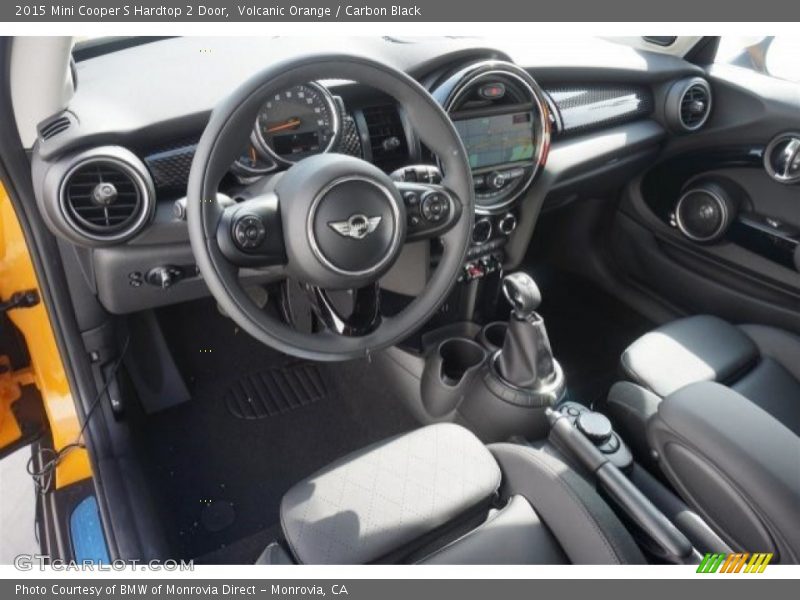  2015 Cooper S Hardtop 2 Door Carbon Black Interior