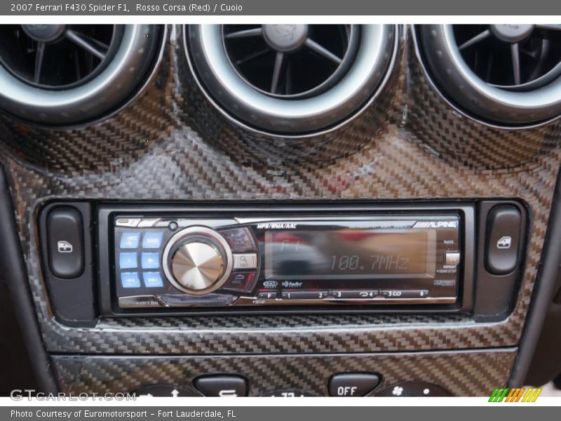 Rosso Corsa (Red) / Cuoio 2007 Ferrari F430 Spider F1