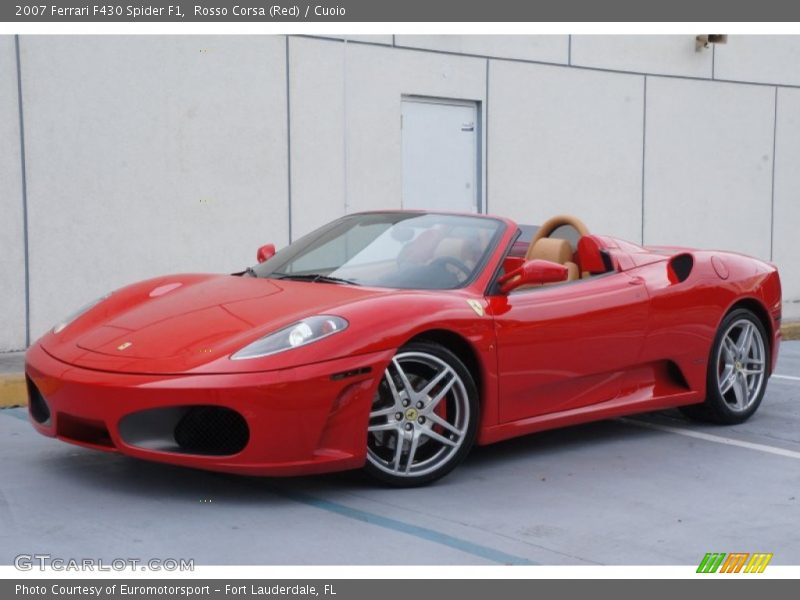 Front 3/4 View of 2007 F430 Spider F1