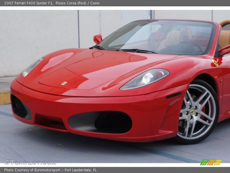 Rosso Corsa (Red) / Cuoio 2007 Ferrari F430 Spider F1
