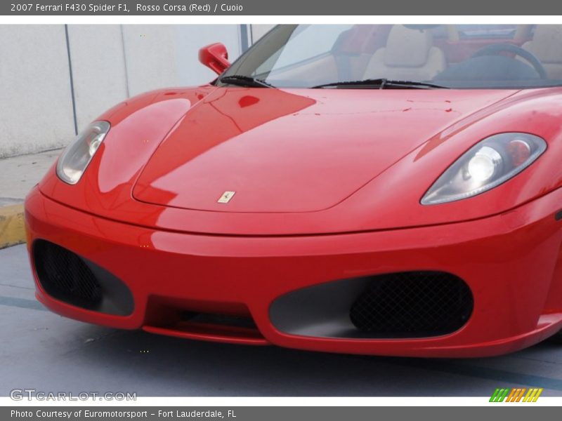 Rosso Corsa (Red) / Cuoio 2007 Ferrari F430 Spider F1