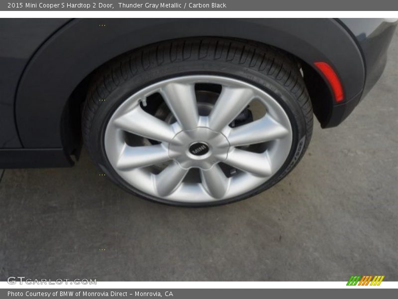 Thunder Gray Metallic / Carbon Black 2015 Mini Cooper S Hardtop 2 Door