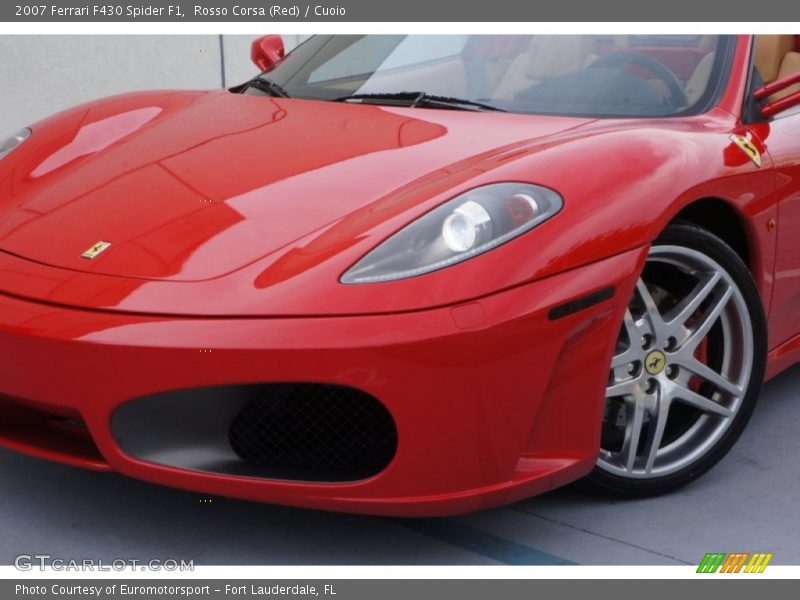 Rosso Corsa (Red) / Cuoio 2007 Ferrari F430 Spider F1