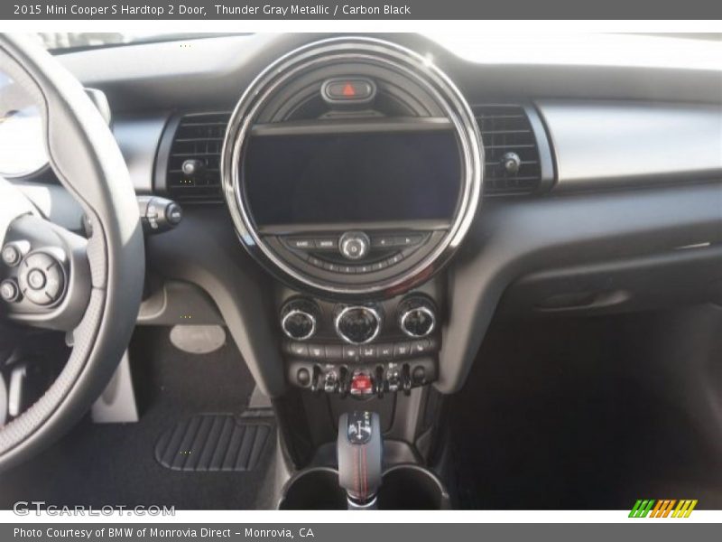 Thunder Gray Metallic / Carbon Black 2015 Mini Cooper S Hardtop 2 Door