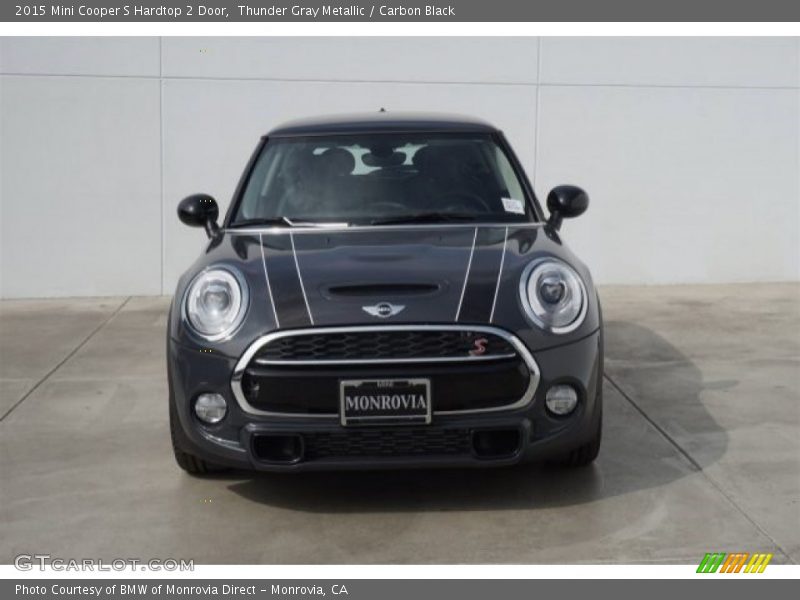 Thunder Gray Metallic / Carbon Black 2015 Mini Cooper S Hardtop 2 Door