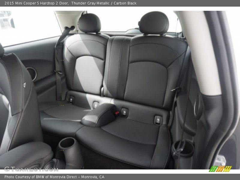 Rear Seat of 2015 Cooper S Hardtop 2 Door