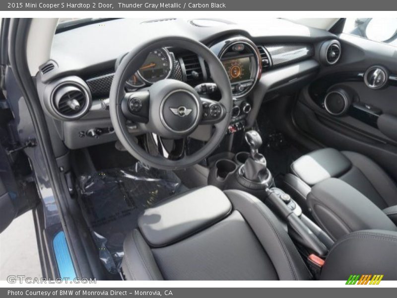  2015 Cooper S Hardtop 2 Door Carbon Black Interior