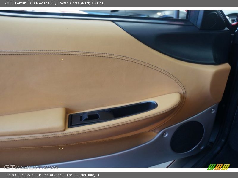 Rosso Corsa (Red) / Beige 2003 Ferrari 360 Modena F1