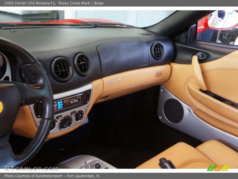 Rosso Corsa (Red) / Beige 2003 Ferrari 360 Modena F1