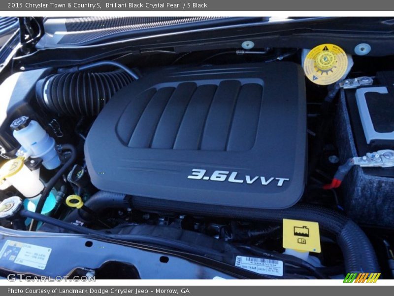  2015 Town & Country S Engine - 3.6 Liter DOHC 24-Valve VVT Pentastar V6