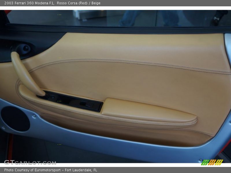 Rosso Corsa (Red) / Beige 2003 Ferrari 360 Modena F1