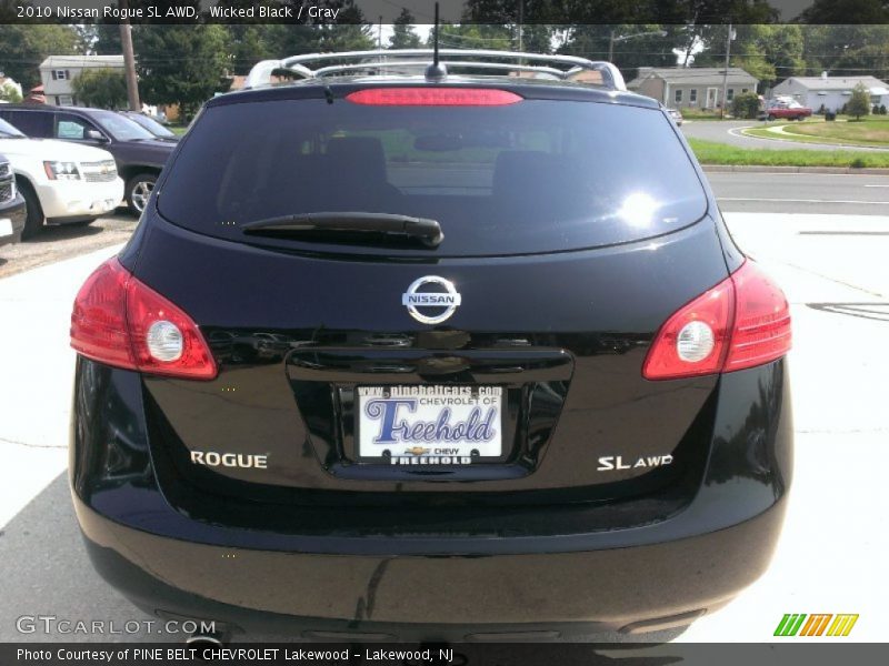 Wicked Black / Gray 2010 Nissan Rogue SL AWD