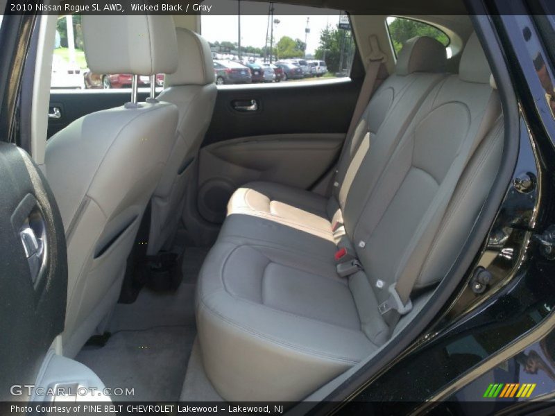Wicked Black / Gray 2010 Nissan Rogue SL AWD