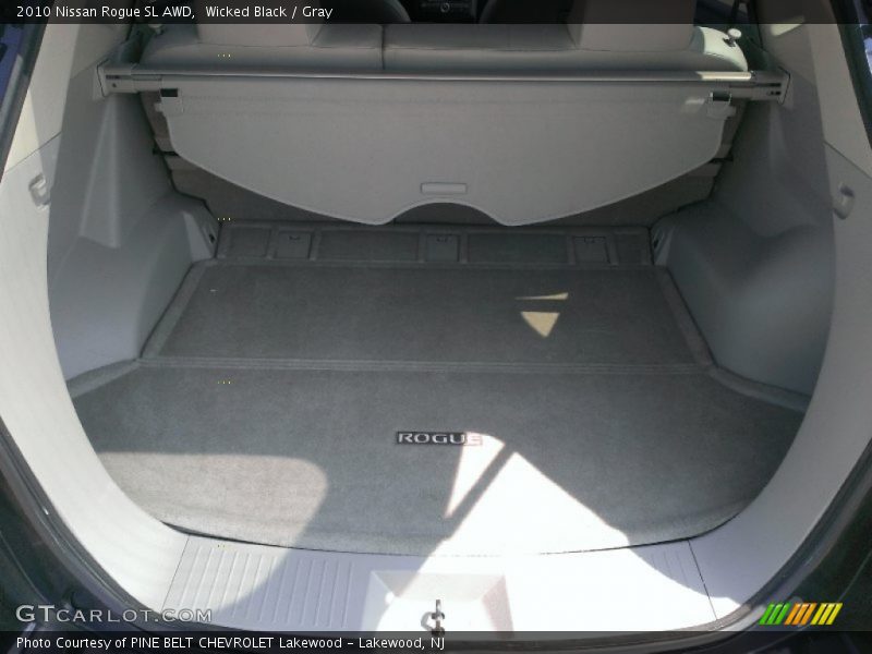 Wicked Black / Gray 2010 Nissan Rogue SL AWD