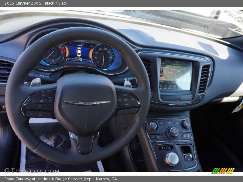 Black / Black 2015 Chrysler 200 S