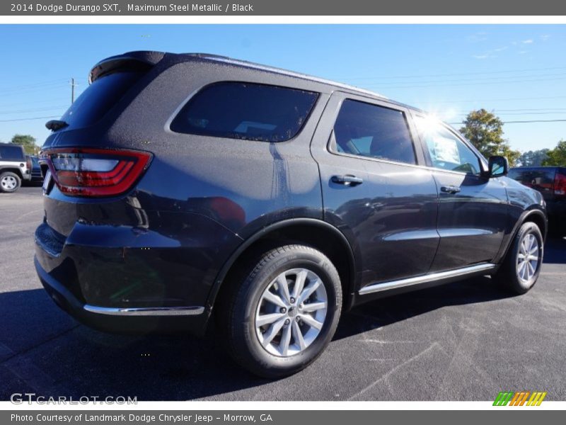 Maximum Steel Metallic / Black 2014 Dodge Durango SXT