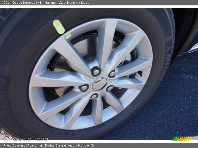 Maximum Steel Metallic / Black 2014 Dodge Durango SXT